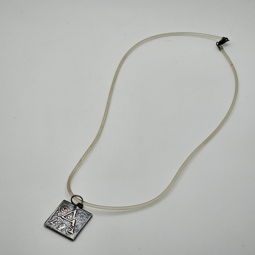 Sterling Silver 925 Posh Mommy® Initial A Inspired Necklace Dragonfly